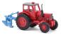 Preview: Traktor Belarus MTS 52 mit Zweischarrpflug B110